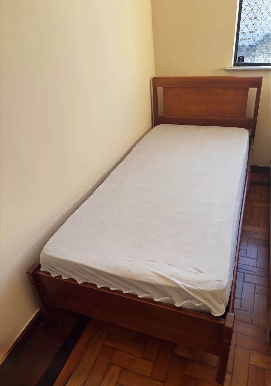 Cama de solteiro + colchão  - Foto 2
