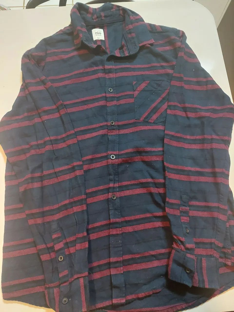 CAMISA POOL DE MANGA LONGA SOUL LISTRADA!!!!!