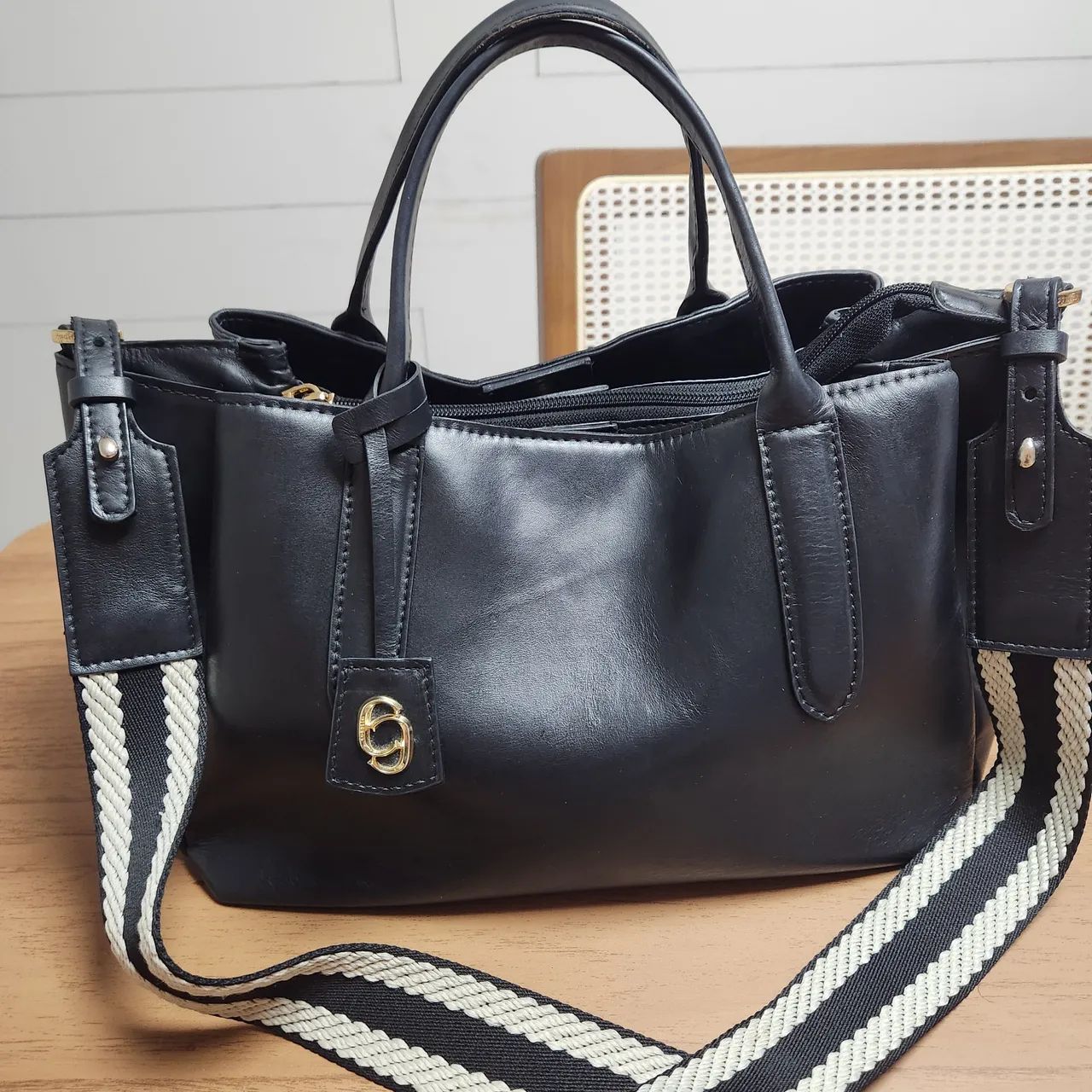Bolsa Corello preta  - Foto 2