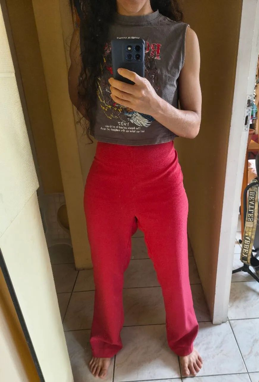 Calça Rosa Tamanho 48