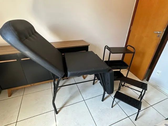 Maca King + escada e carrinho auxiliar