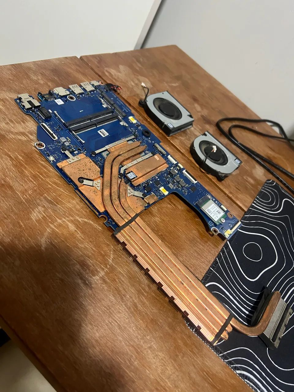 Placa mãe e 2 fans
