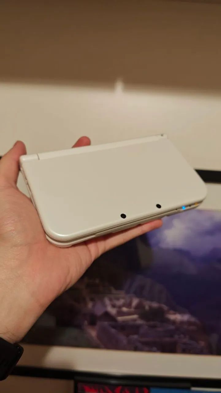 New 3DS XL Branco Dual IPS - Foto 2