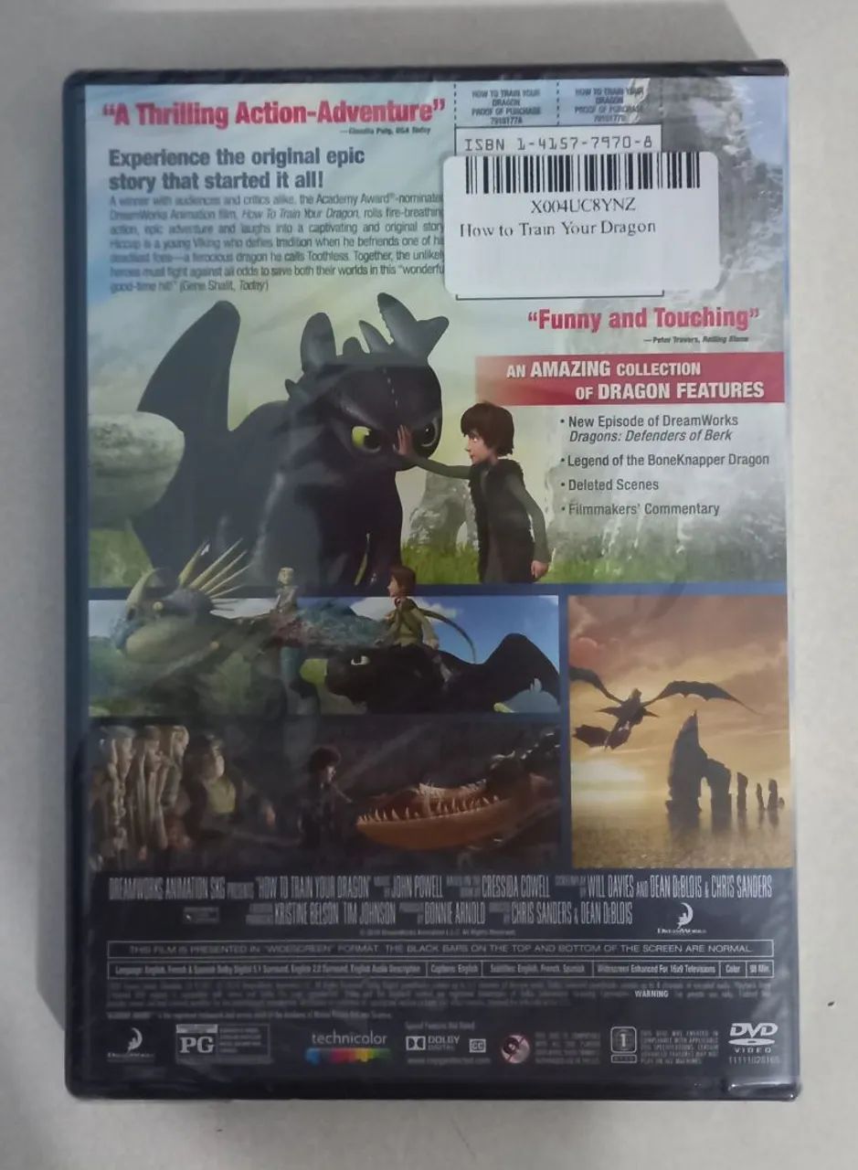 Como Treinar o seu Dragão - DVD Importado Lacrado  - Foto 2