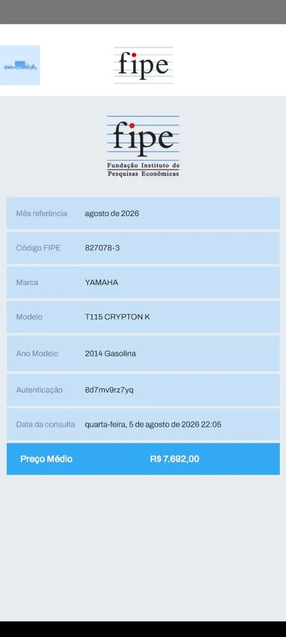  Yamaha Crypton 2014 conservada - Foto 5