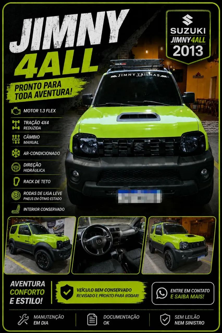 Suzuki Jimny Jimny Wide/ Jimny/4ALL 1.3 16V 2013