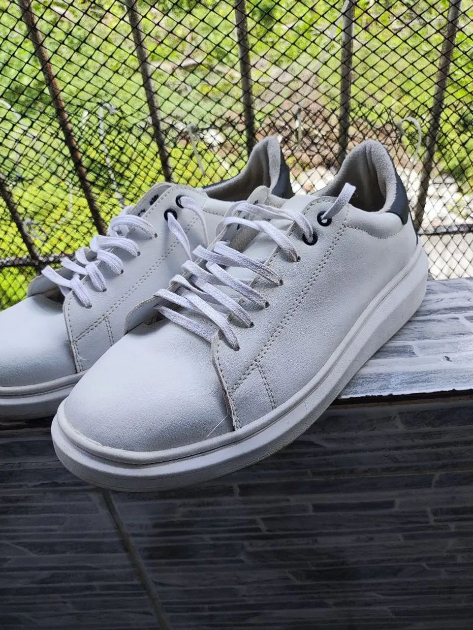 Tênis casual branco - Foto 3