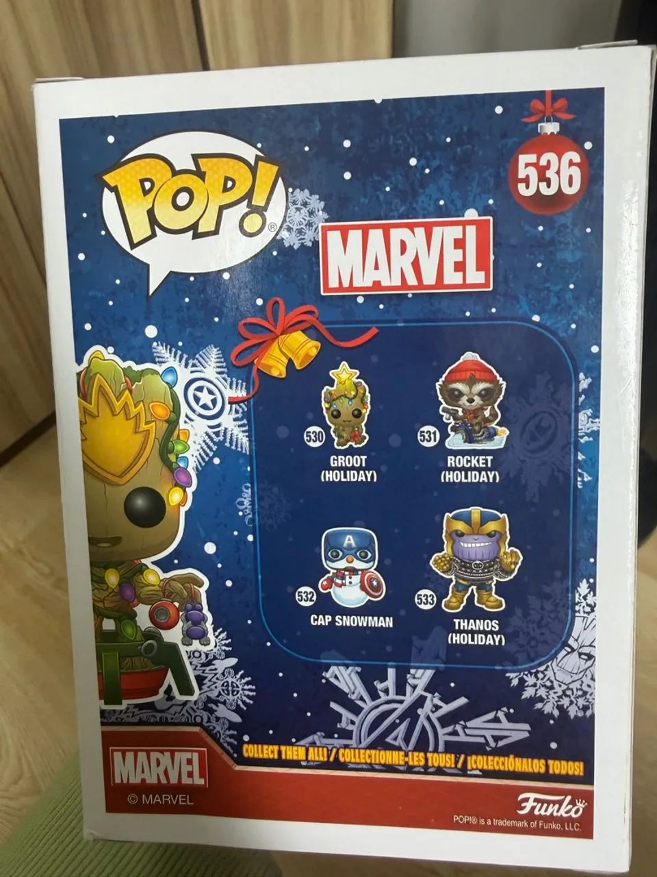 Funko Groot Holiday Exclusive Marvel Collection Corps 536 - Foto 2