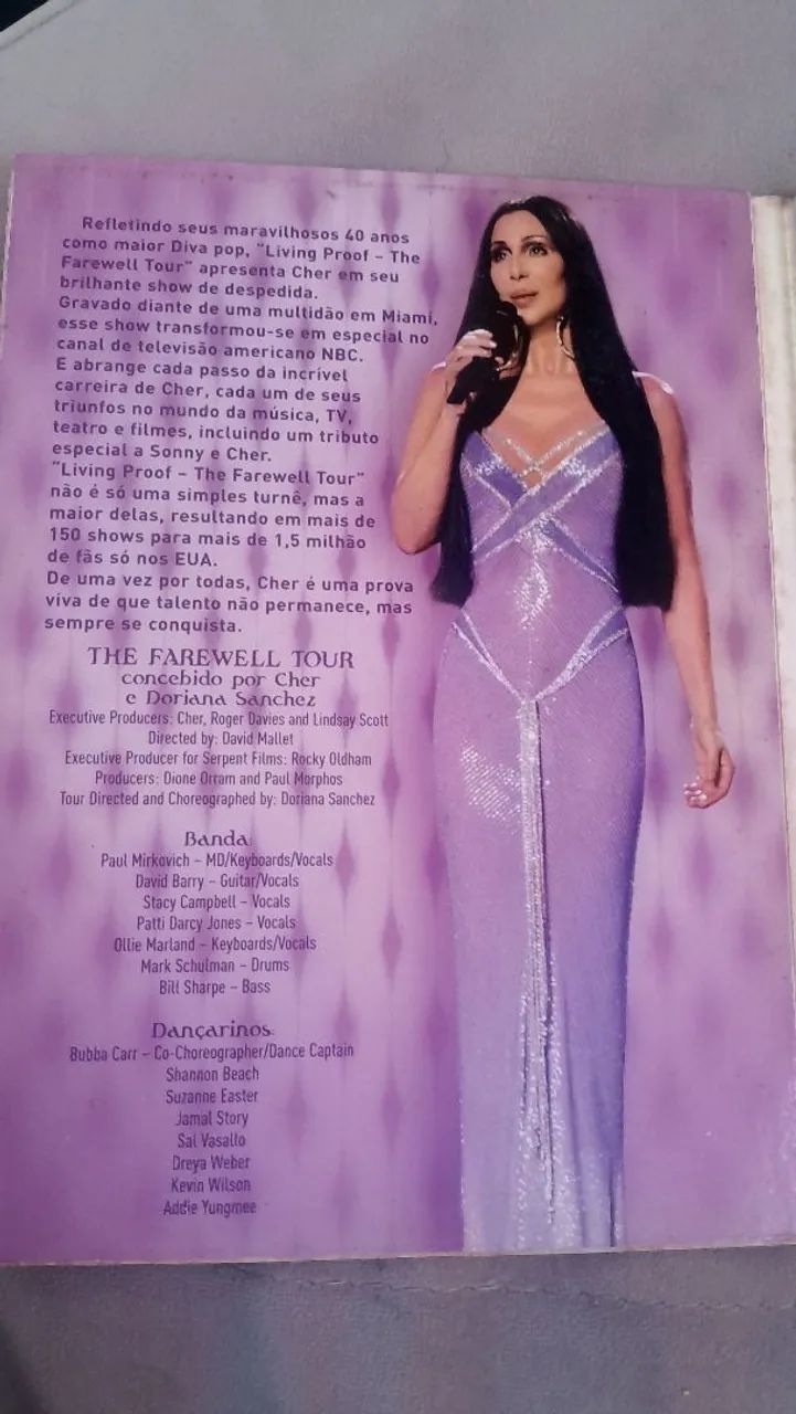 Dvd da Cantora Cher - Foto 3