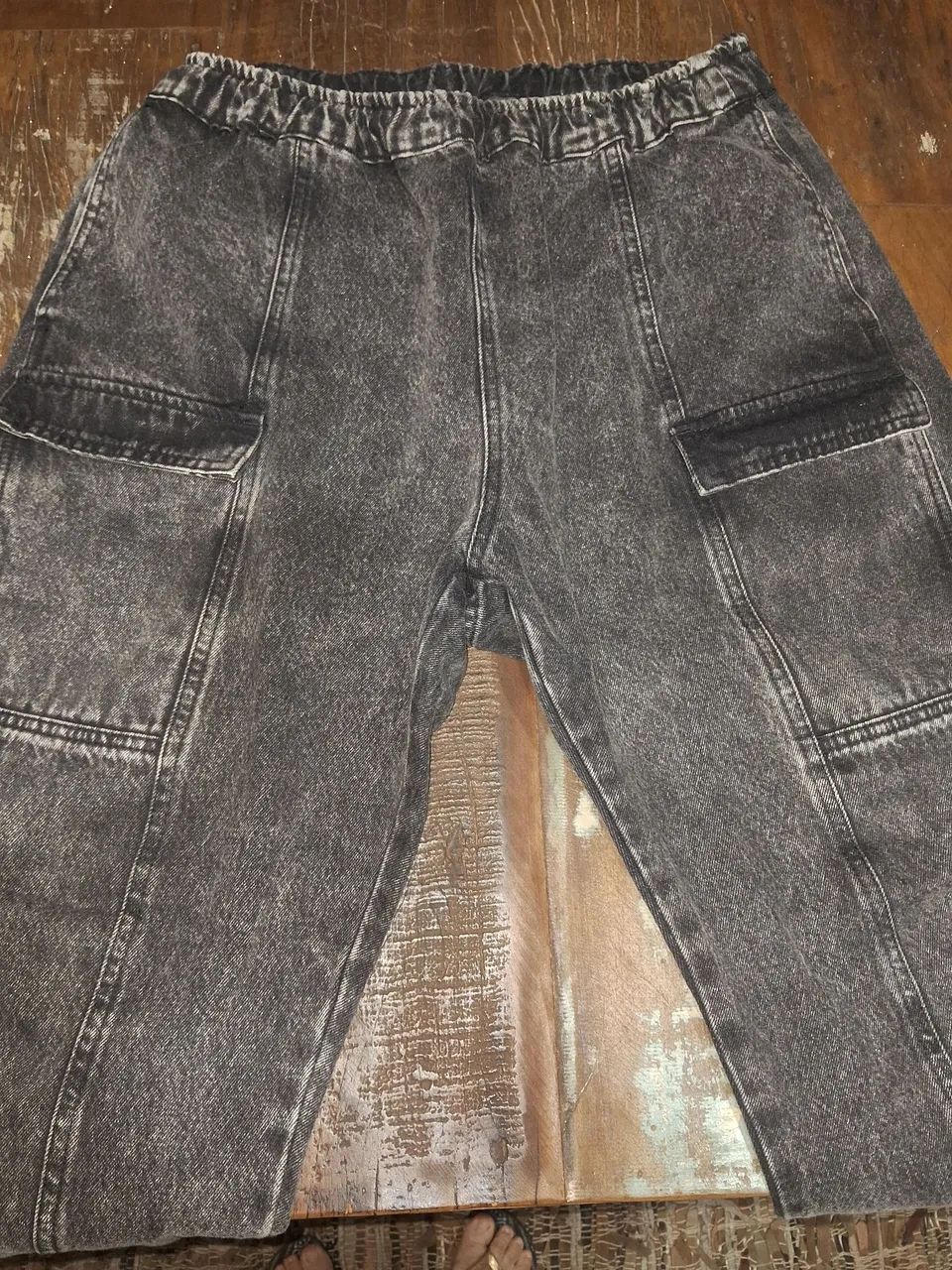 Lote de calças jeans com elástico - Foto 3
