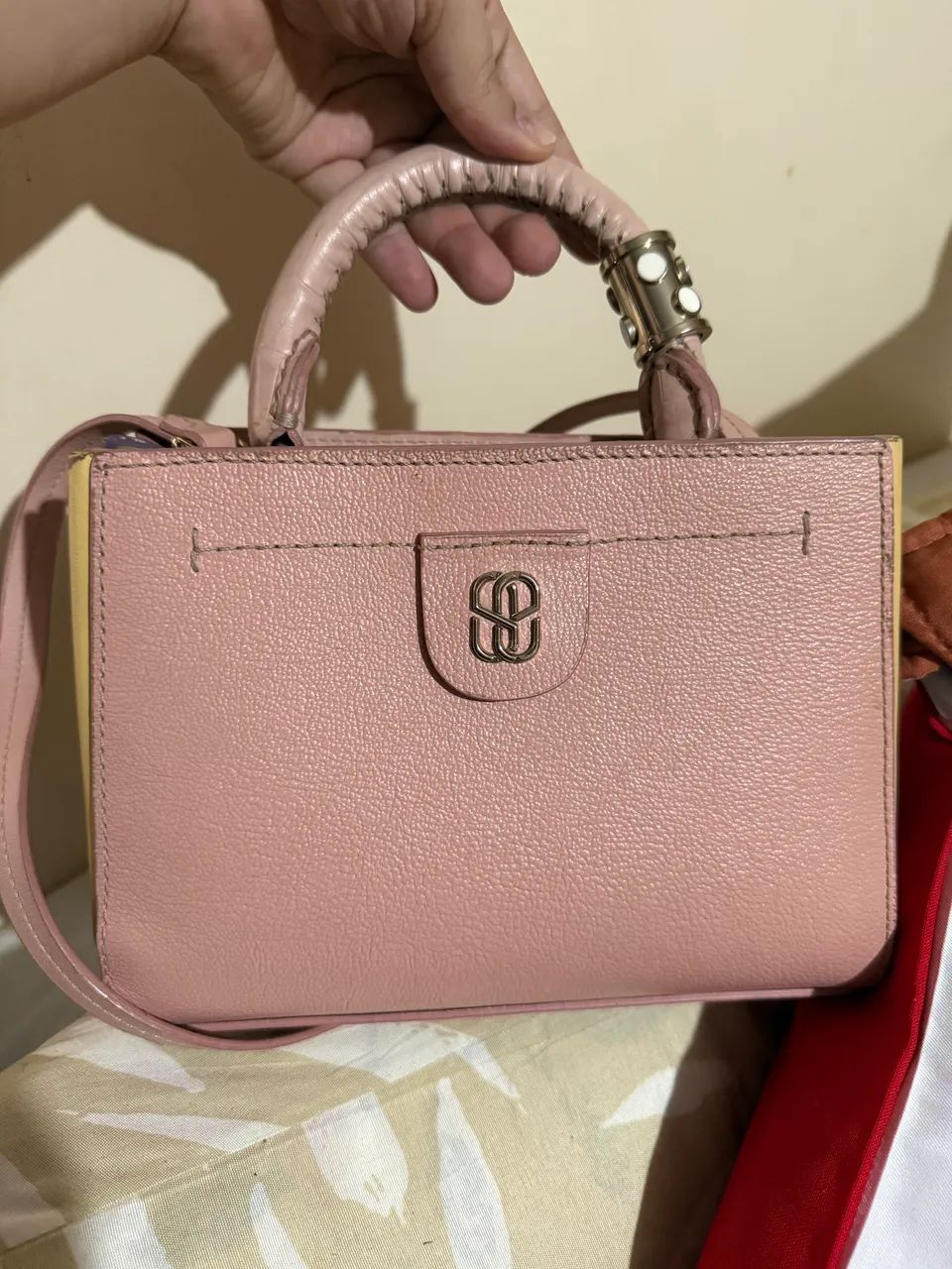 Bolsa Schutz em couro original 
