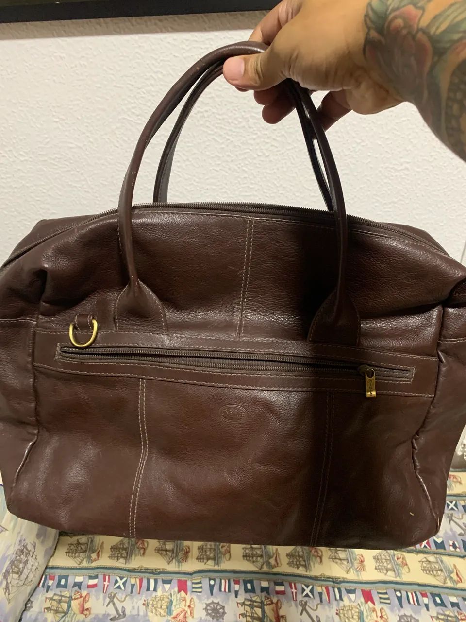 Bolsa Nimtz em couro!