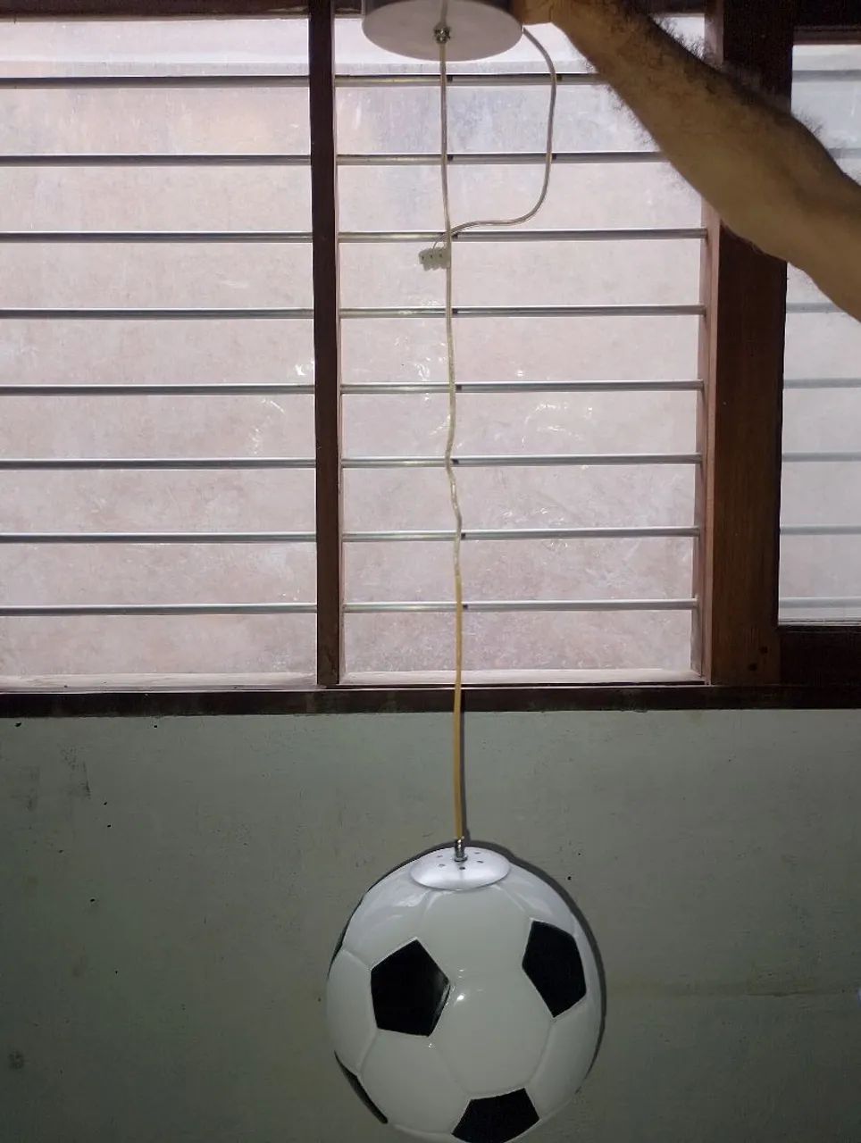 Lustre em forma de bola de futebol  - Foto 5