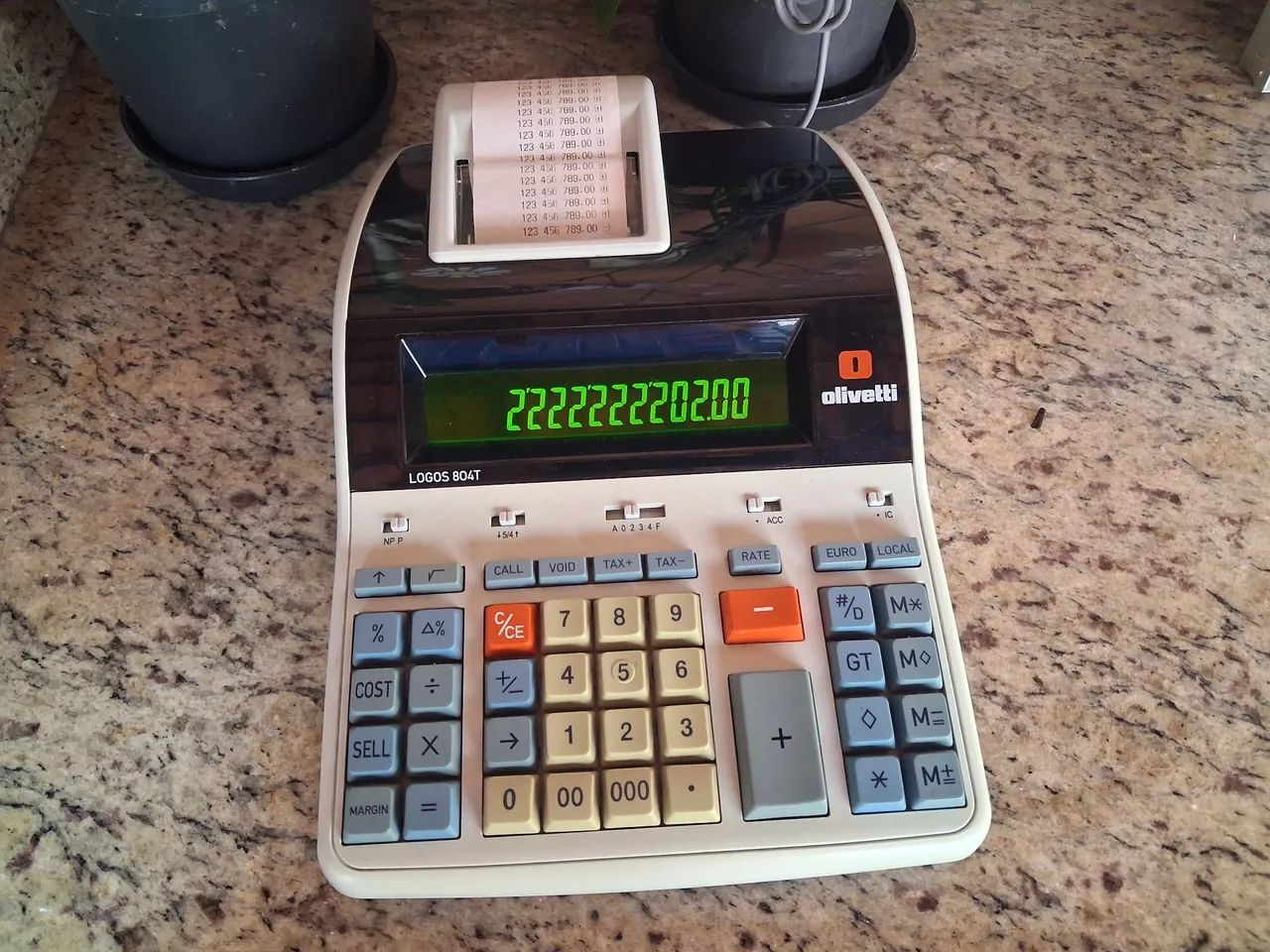 Calculadora oliveti térmica.  - Foto 3