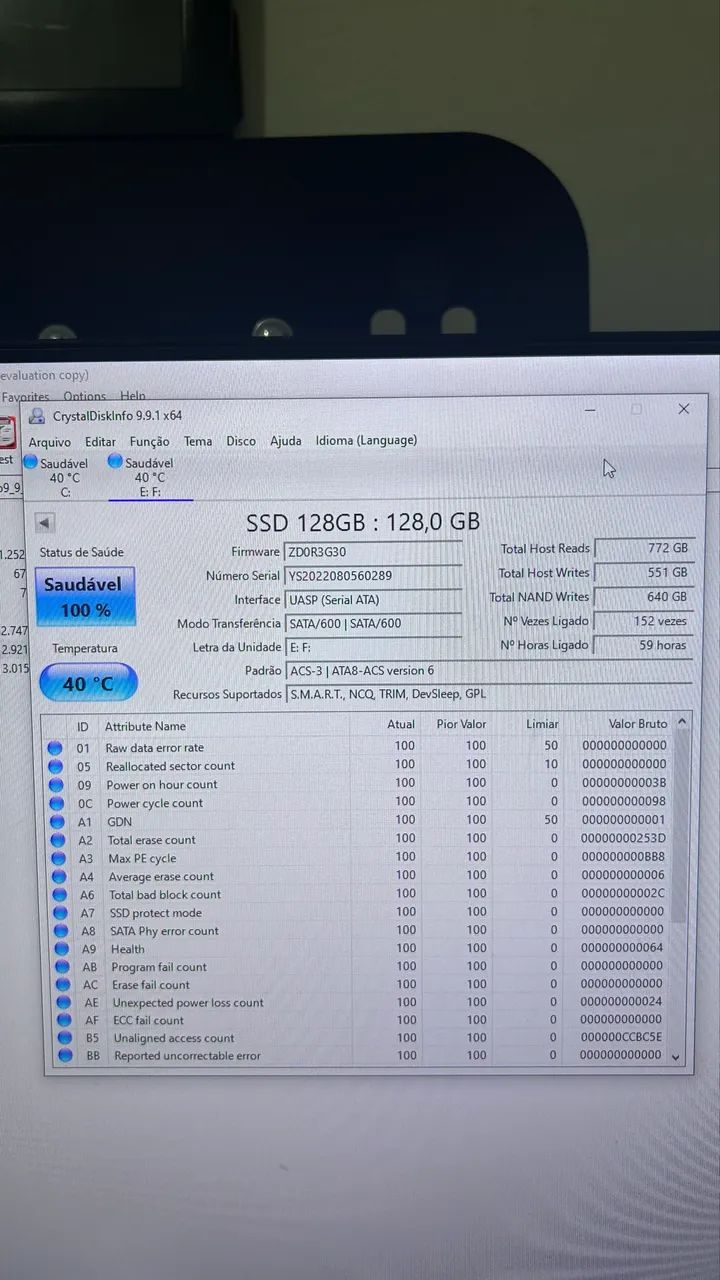 SSD 128gb  - Foto 3