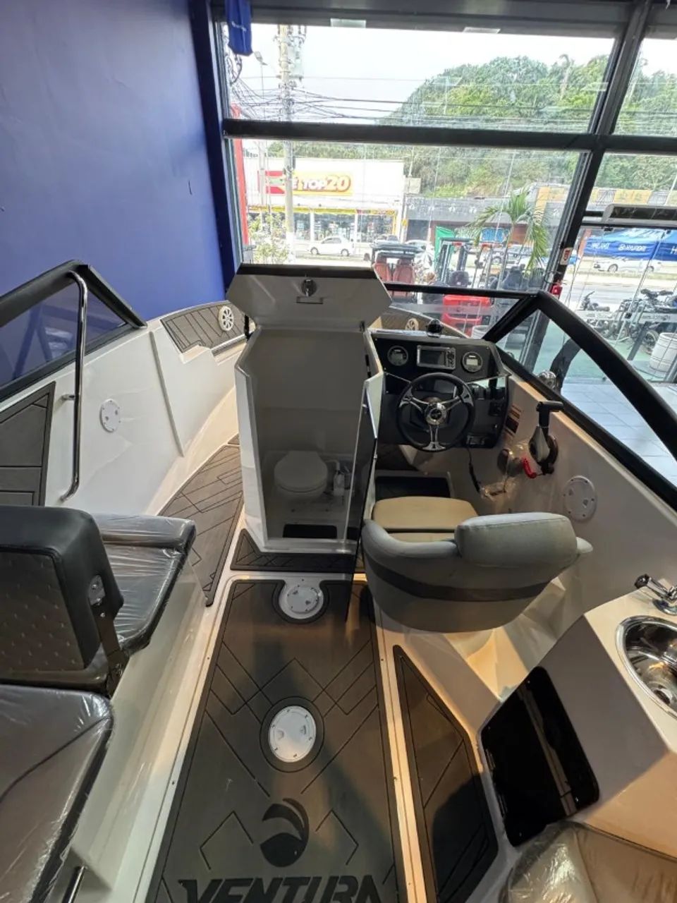 LANCHA VENTURA V205 SPORT - MOTOR YAMAHA 115 4 TEMPOS - Foto 5