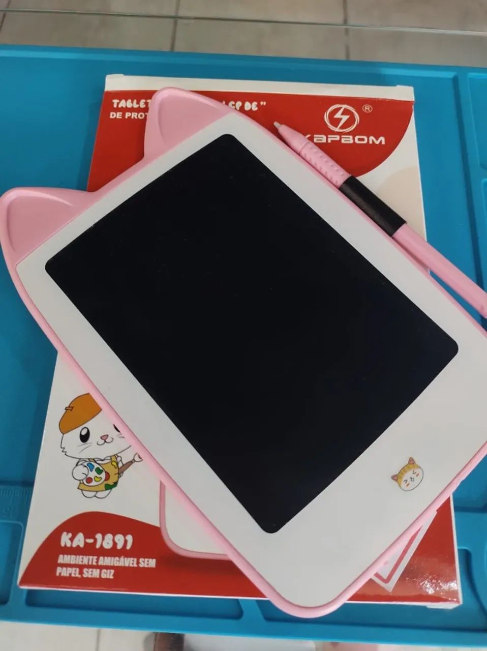 Tablet de Desenho Infantil Lousa  - Foto 2