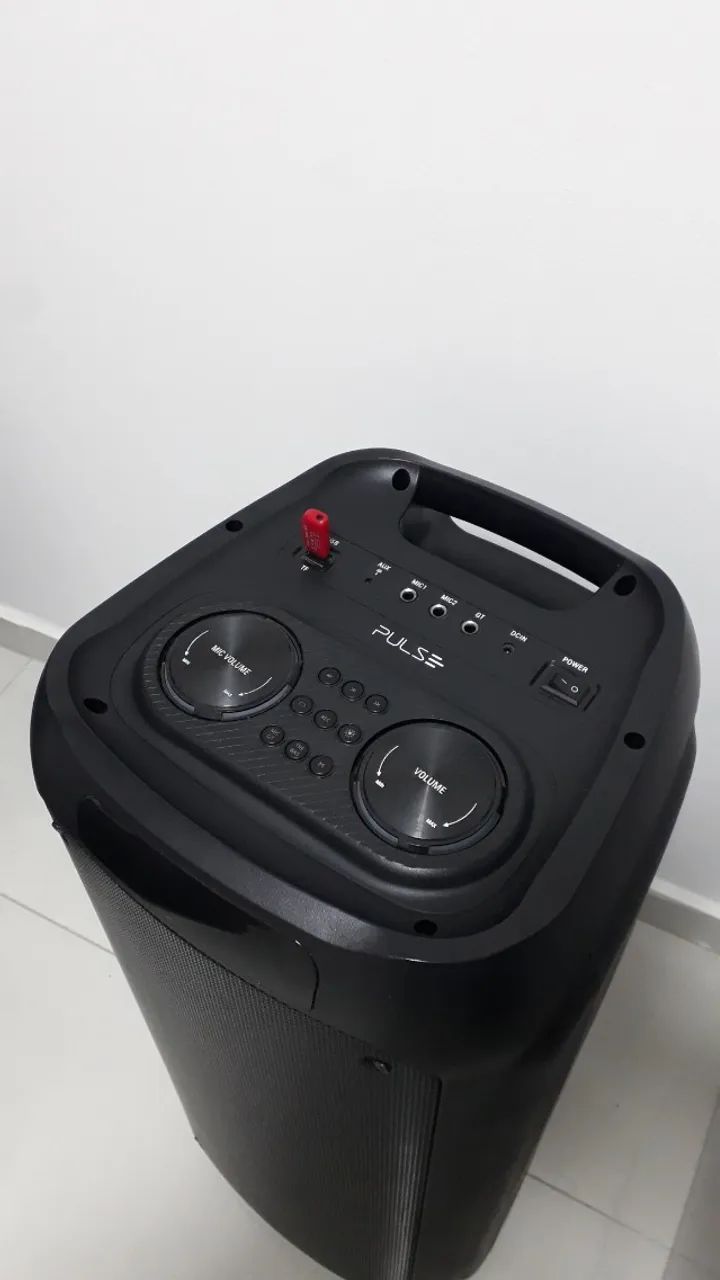 Caixa de Som Pulse, Semi nova, 800w.  - Foto 2
