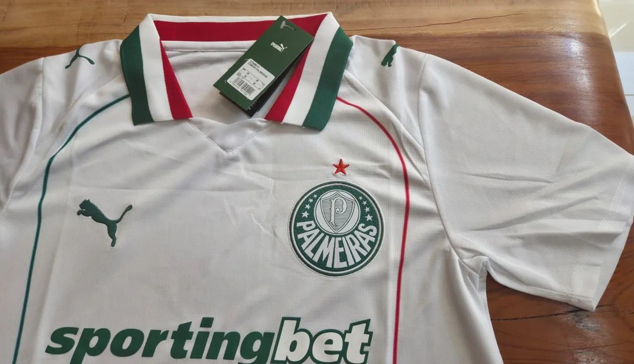 Camisa Palmeiras Branca - Foto 3
