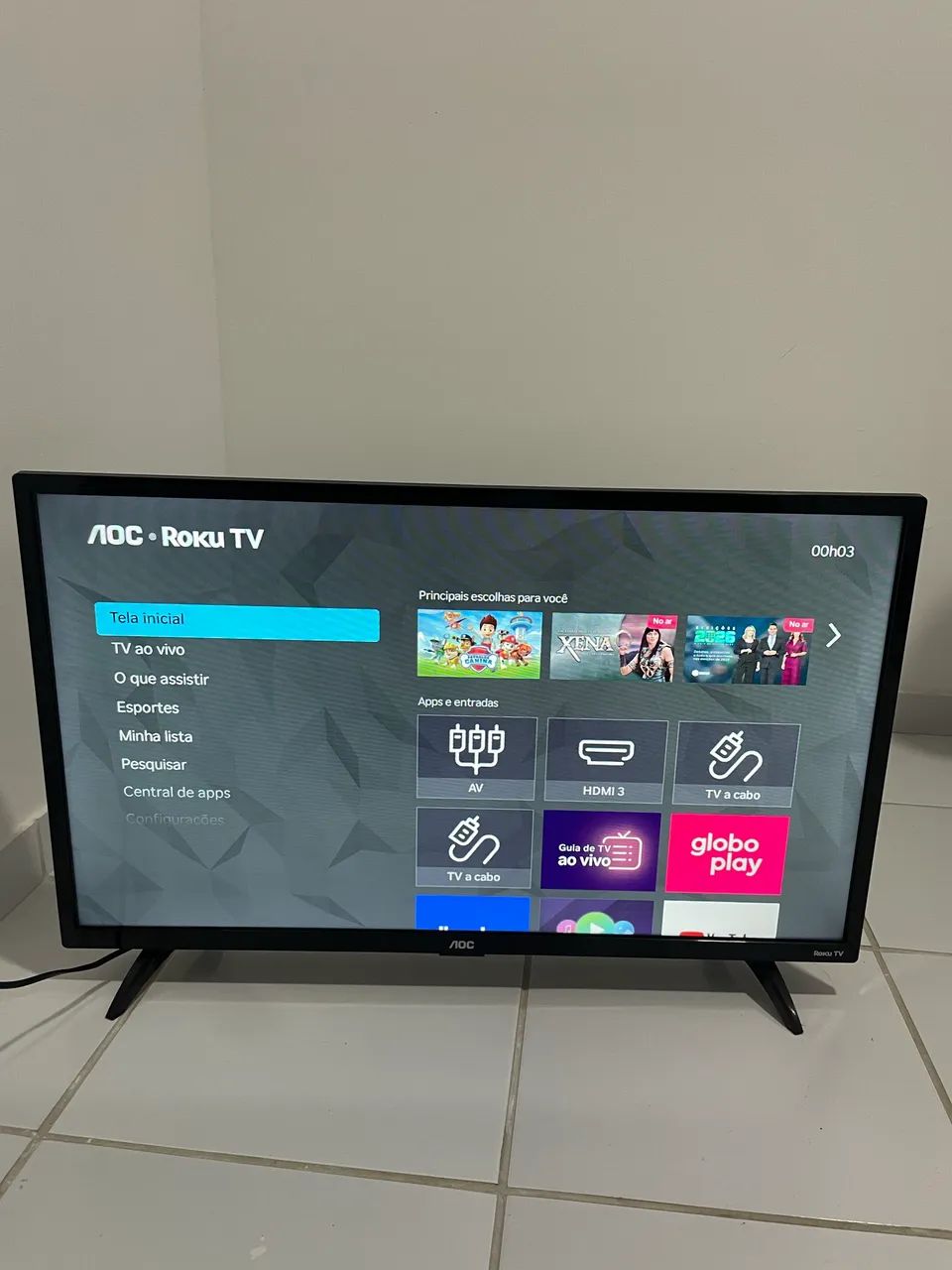 SMART TV 32 polegadas AOC  - Foto 2