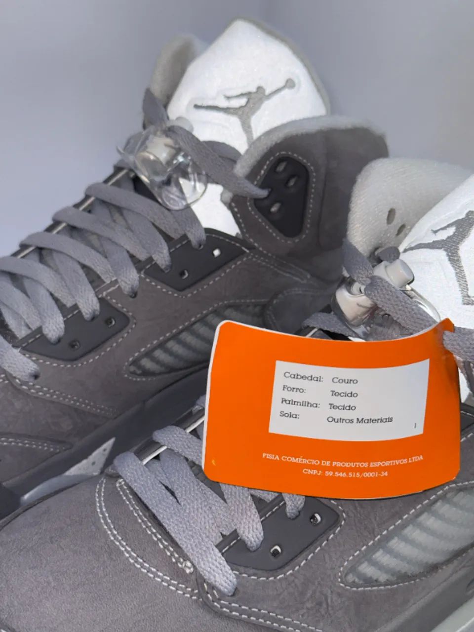 Air Jordan 5 Wolf Grey - Foto 5