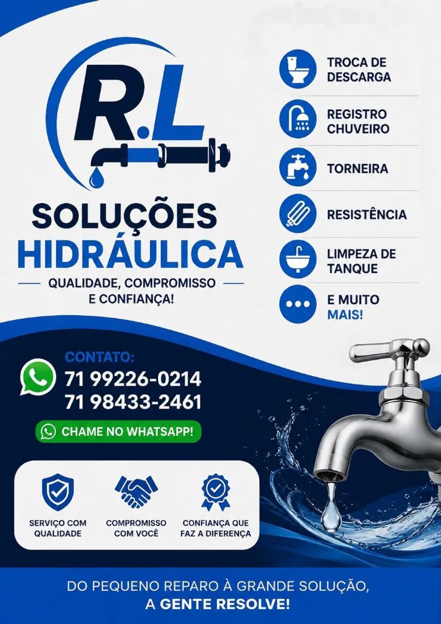 Serviços hidráulico