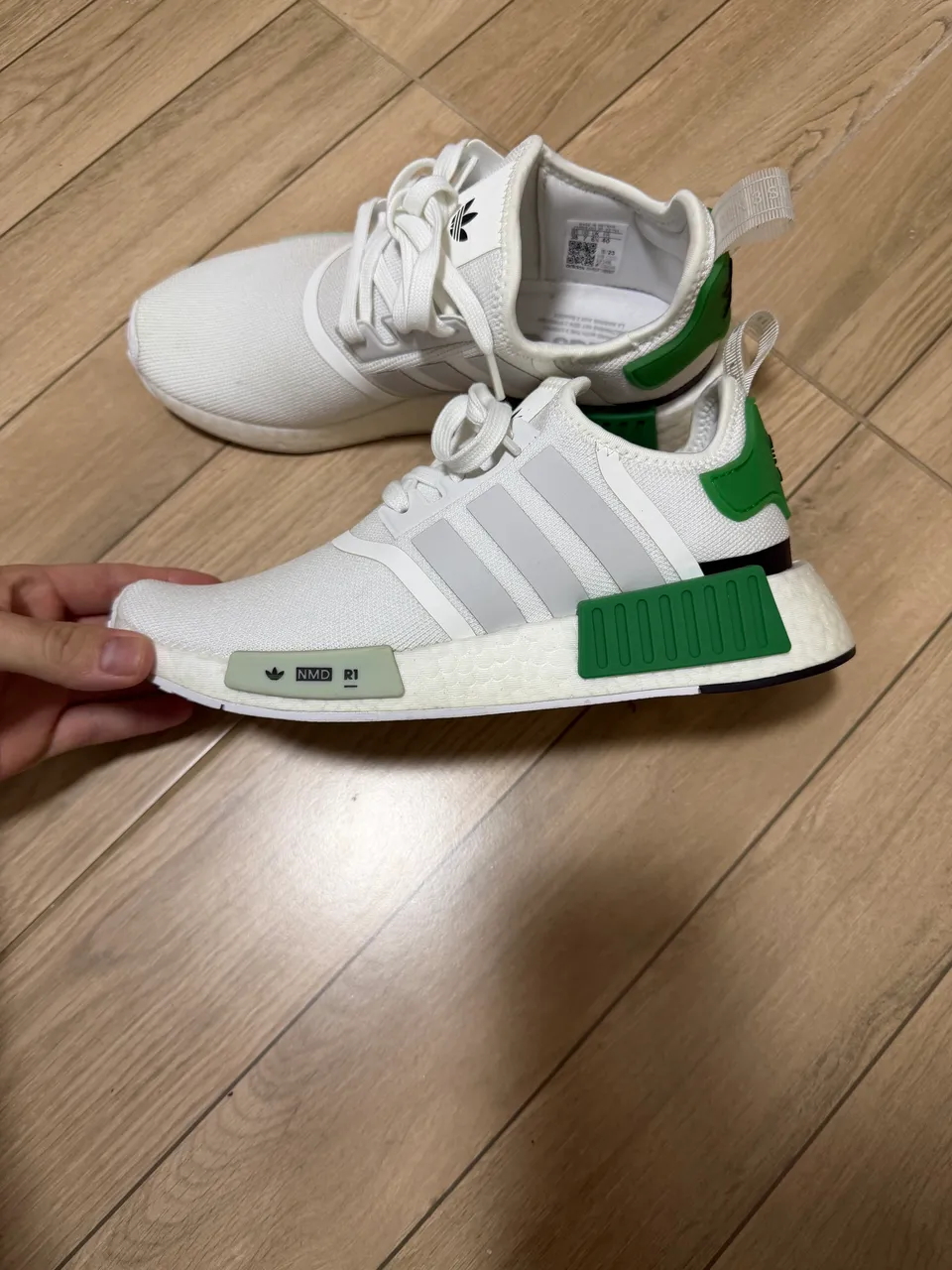 Adidas NMD V3 Crystal White Signal Green Original | Tam 43