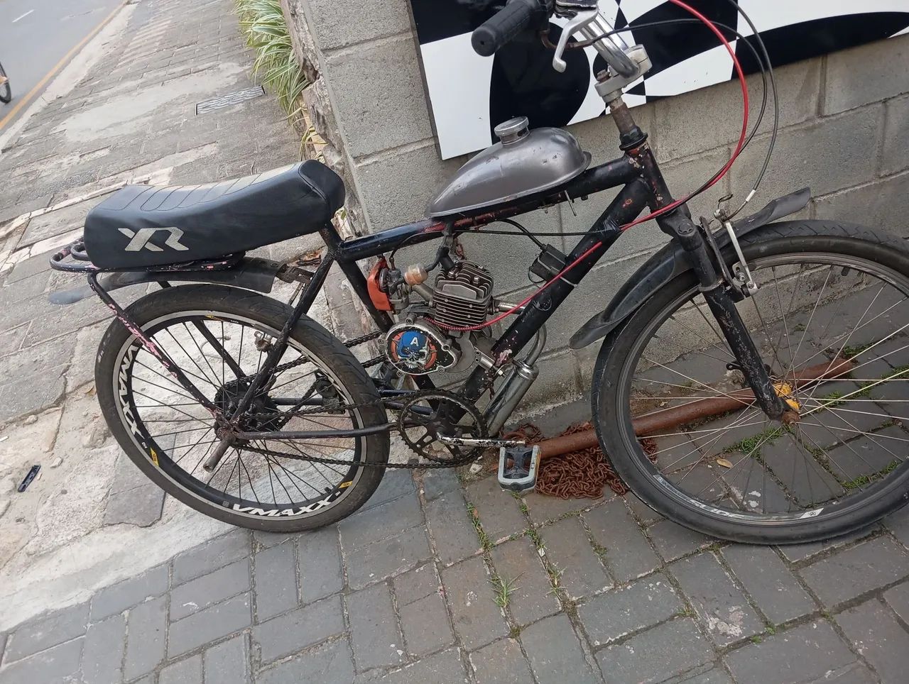 Duas motorizada pra vender , 80cc motor bom  - Foto 3