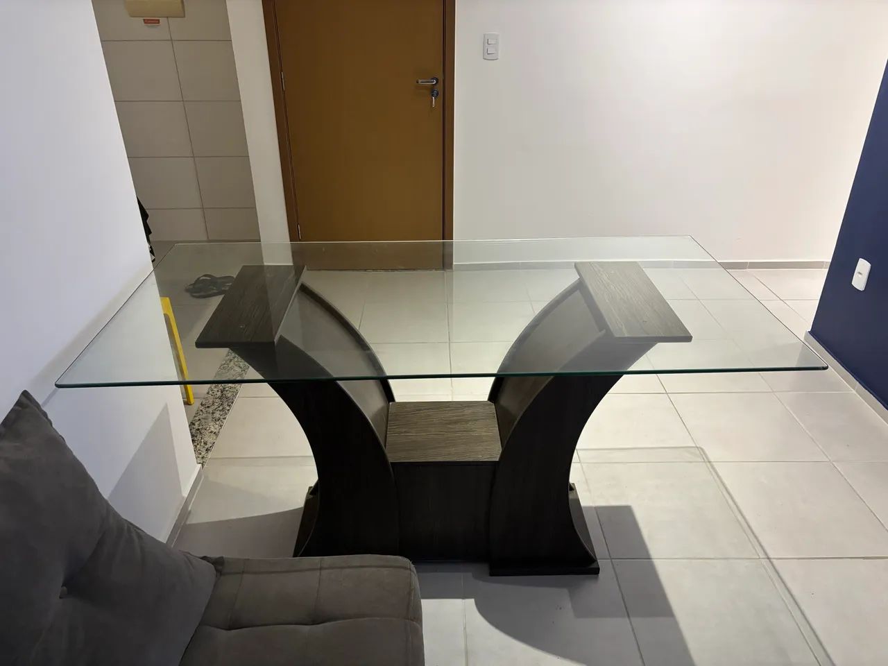 Mesa de jantar - Tampo de vidro  - Foto 2