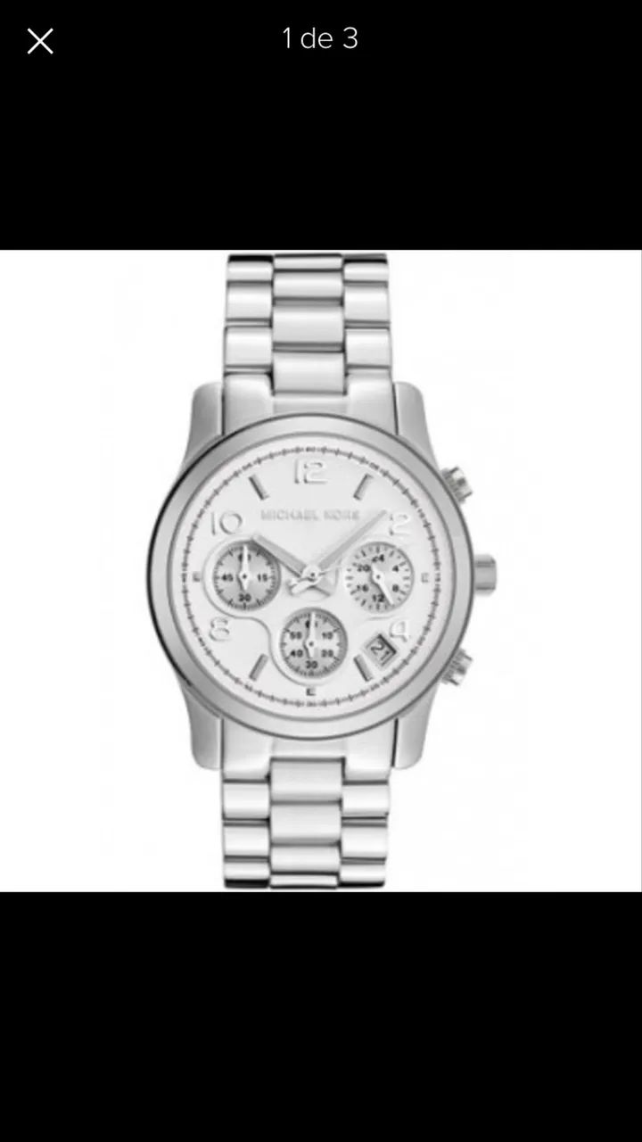 Relógio de aço Michael Kors - Foto 3