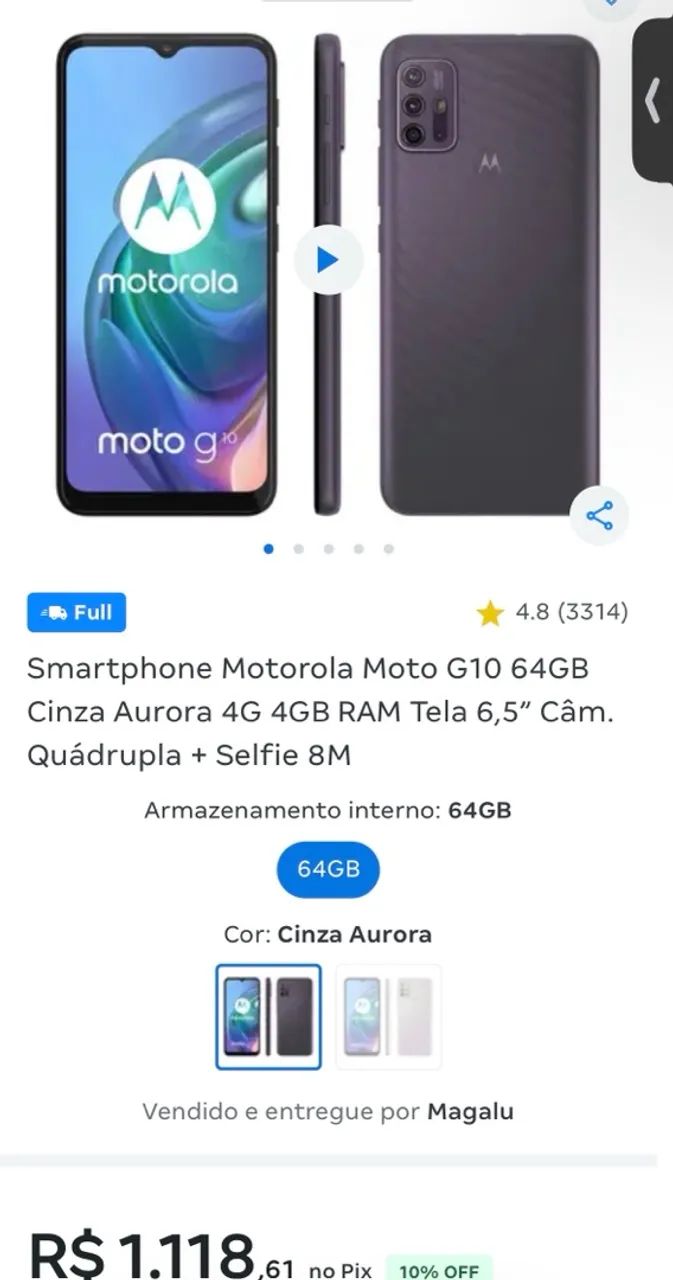 Motorola g10