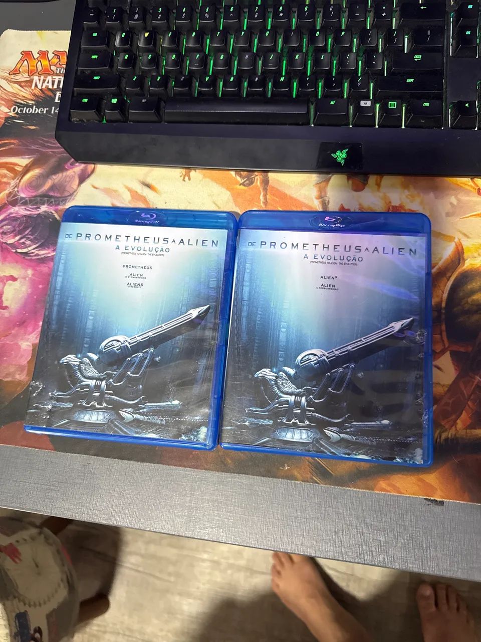 Blu-ray De Prometheus A Alien A Evolução - Box 5 Discos Raro