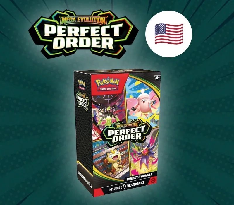 2 Combos de Booster (Booster Bundle) americano de Perfect Order Pokémon TCG