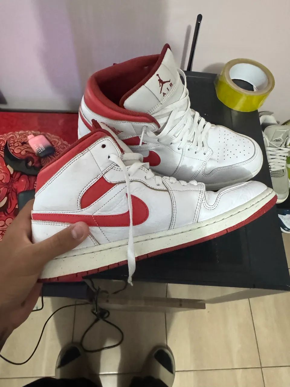 Air Jordan 1 White dune  - Foto 2