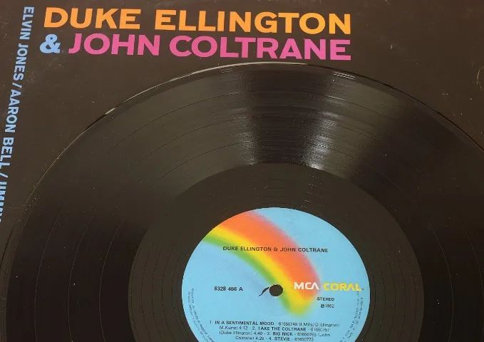 LP Duke Ellington e John Coltrane em Estado de Novo - Foto 4