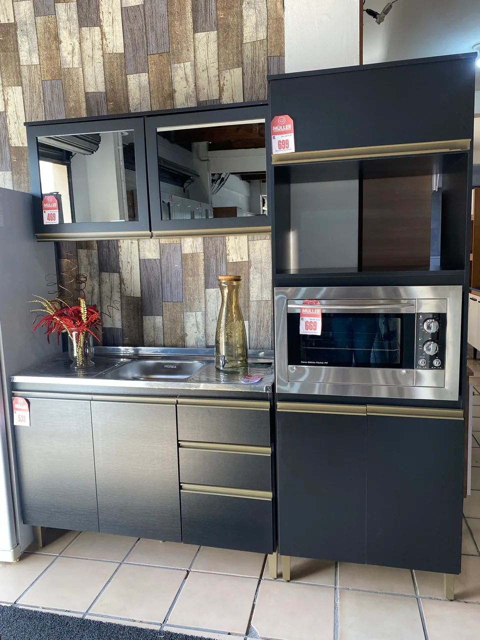 Cozinha modulada 3 peças NOVA 