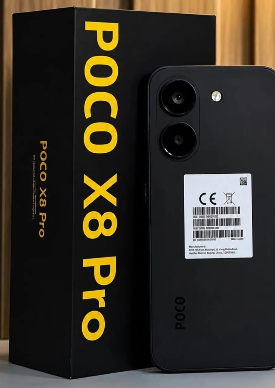 Xiaomi POCO X8 PRÓ 5G NFC 256GB /8GB -- Loja Física com Garantia