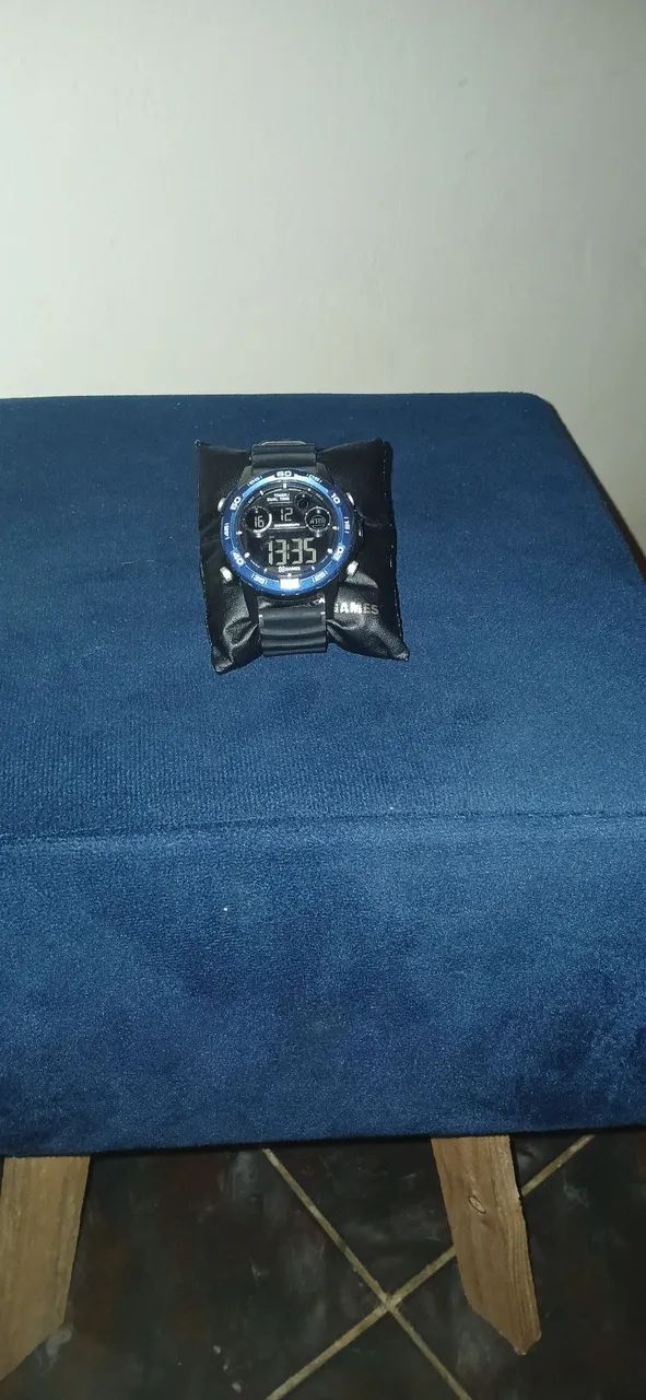 RELÓGIO XGAMES PRETO E AZUL