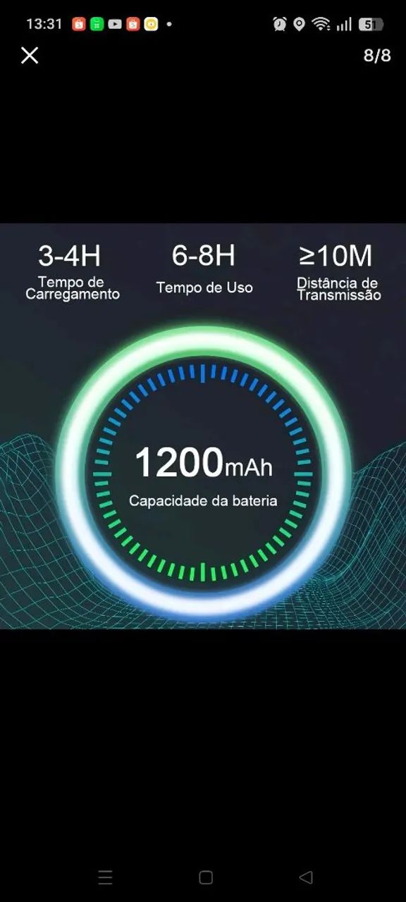 Caixa de som Bluetooth a prova d'água  - Foto 4