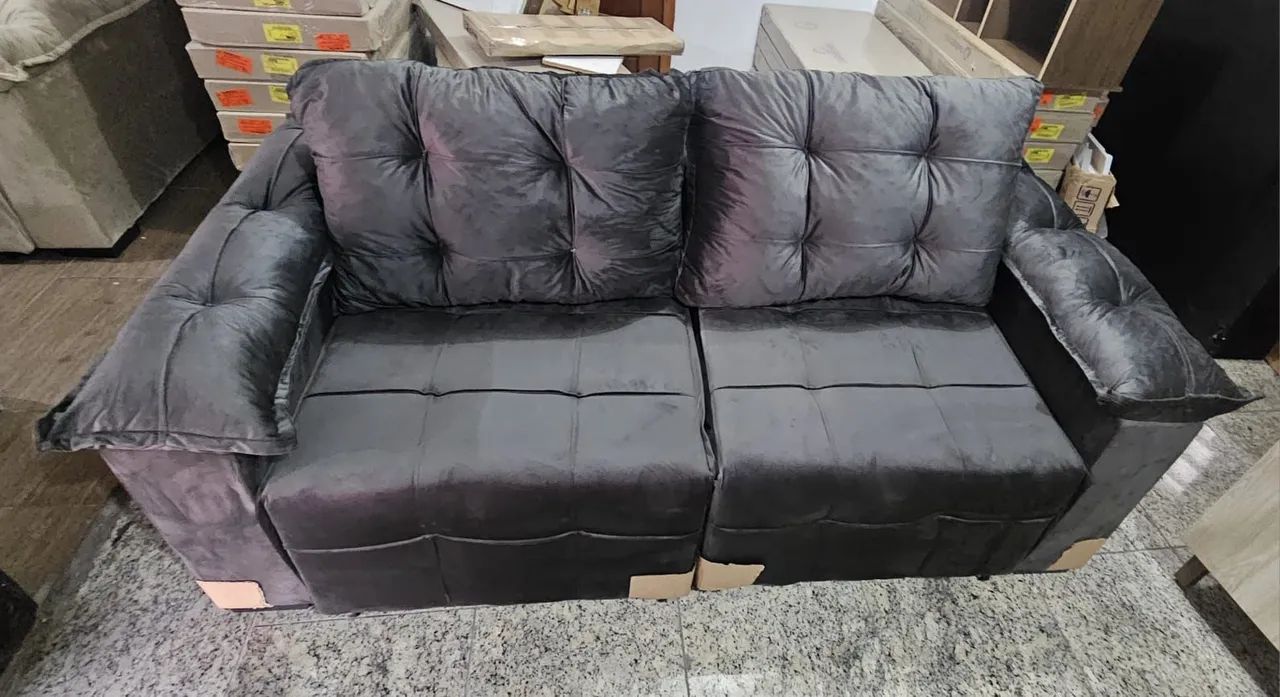 SOFÁ RETRÁTIL NOVO / ENTREGAMOS  - Foto 5