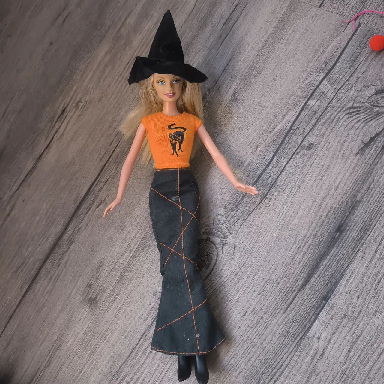 Boneca Barbie halloween bruxa 