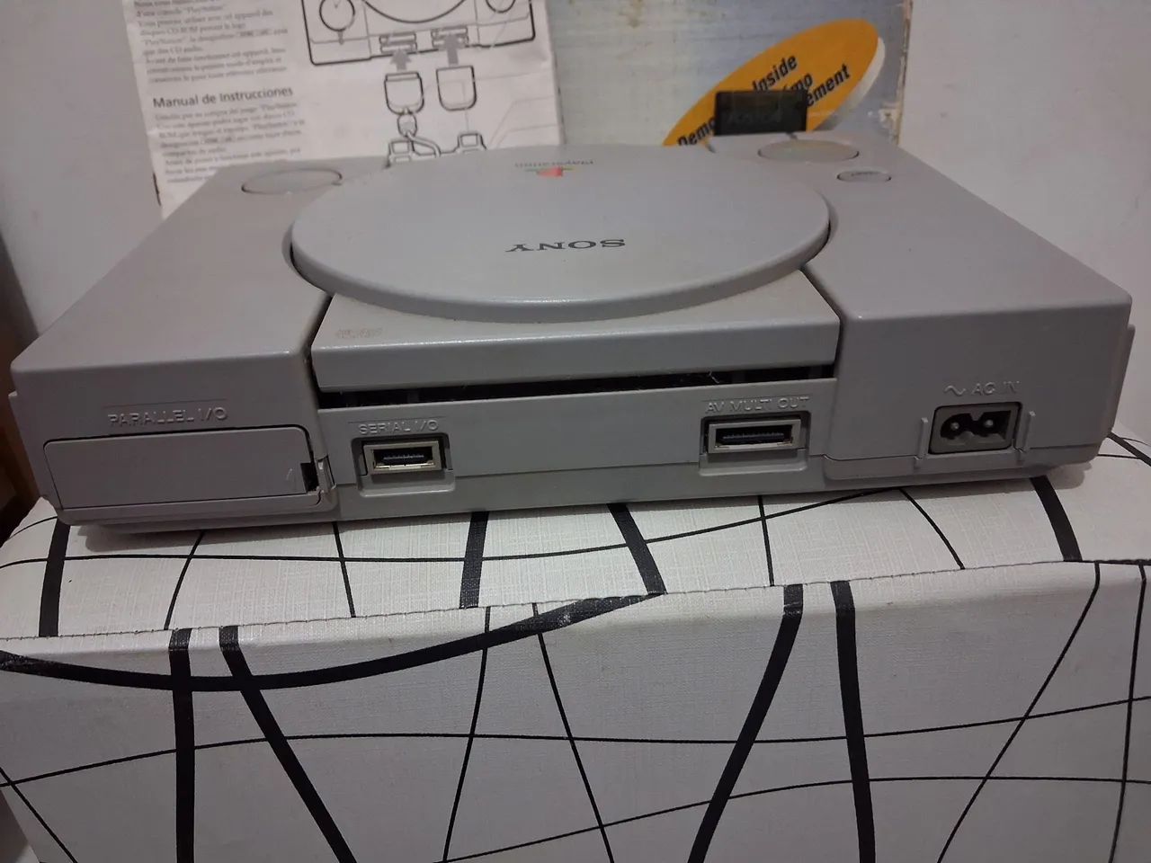 Playstation 1 FAT Leitor bom - Foto 5