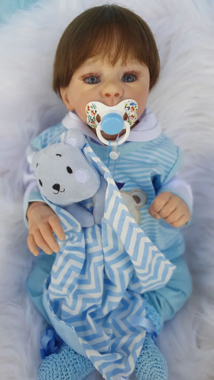 Bebê reborn lindo realista - Foto 3
