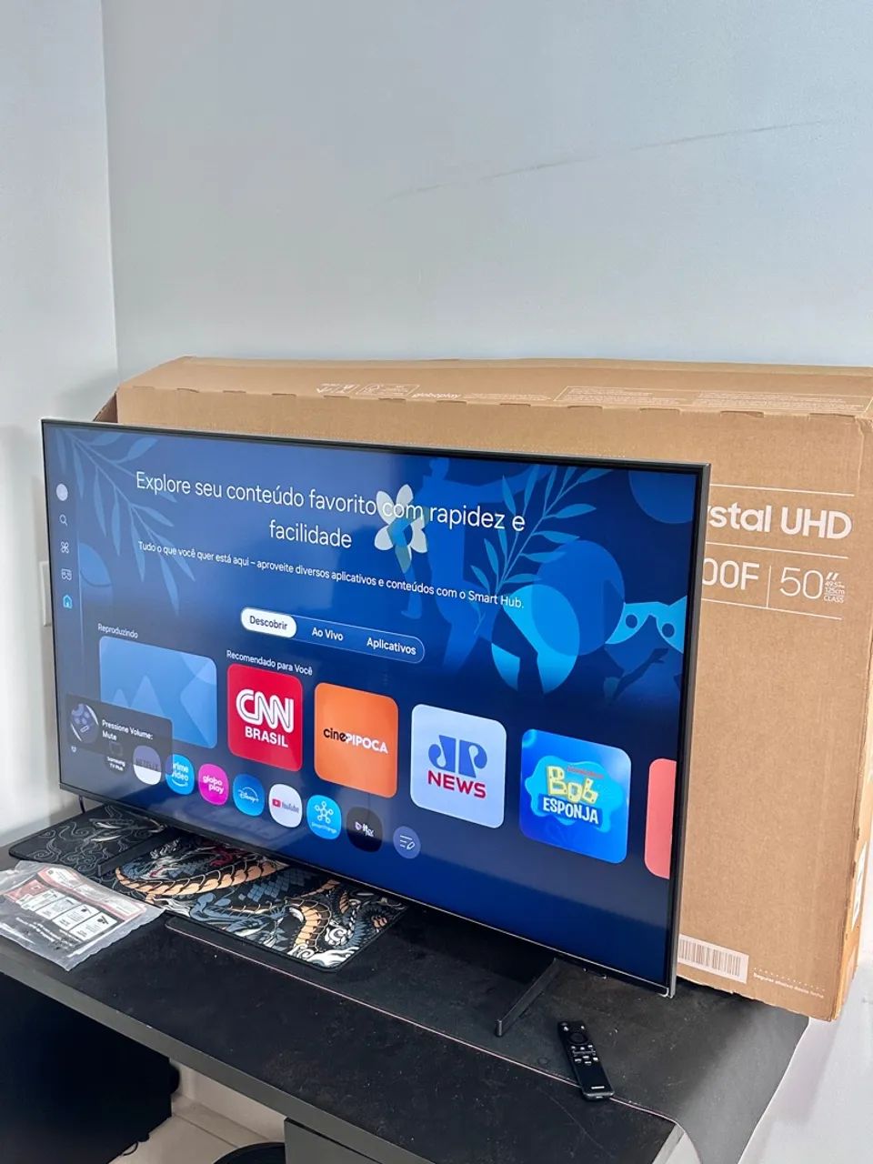 Tv smart 50 polegadas 4k Samsung 