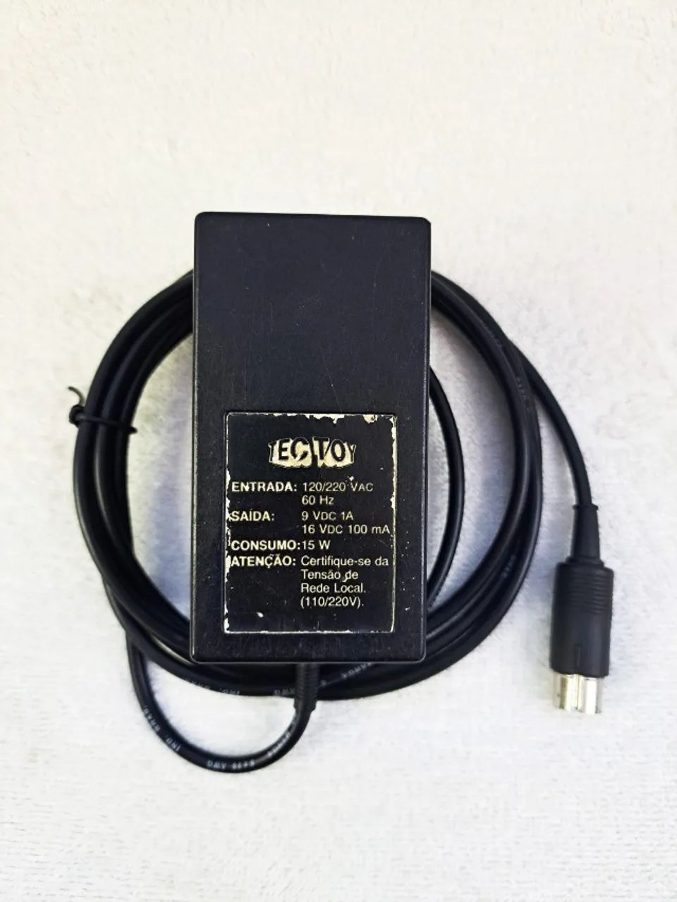 Fonte Master System 1 E 2. Bivolt Original Tectoy Quadrada - Foto 5