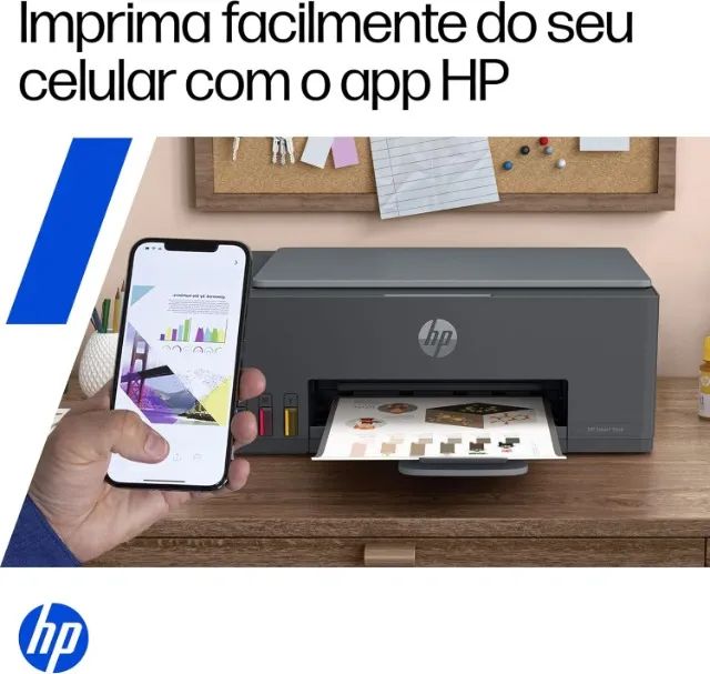 Impressora Multifuncional HP Smart Tank 589 Tanque de Tinta Colorida Wi-Fi 1 USB - Foto 6