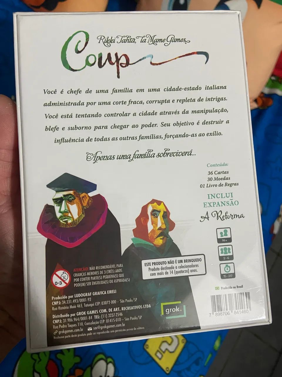 Coup Segunda Edição (Inclui Expansão) - Foto 2