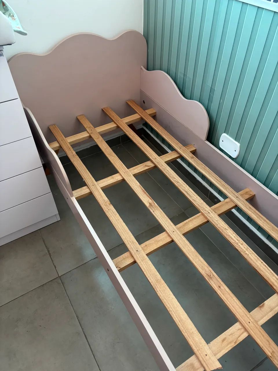 Cama infantil menina rosa 