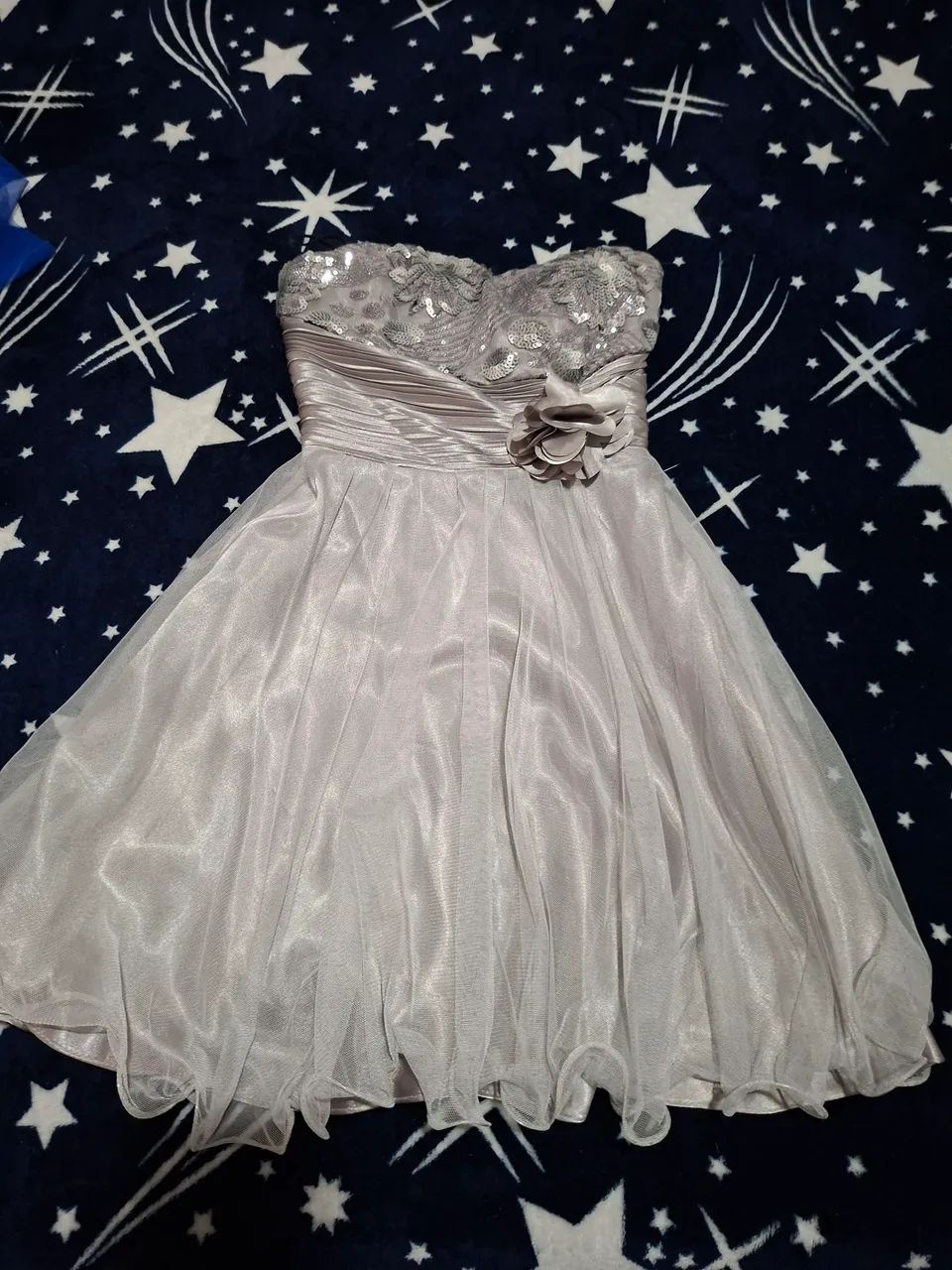 VESTIDO PRATA À VENDA