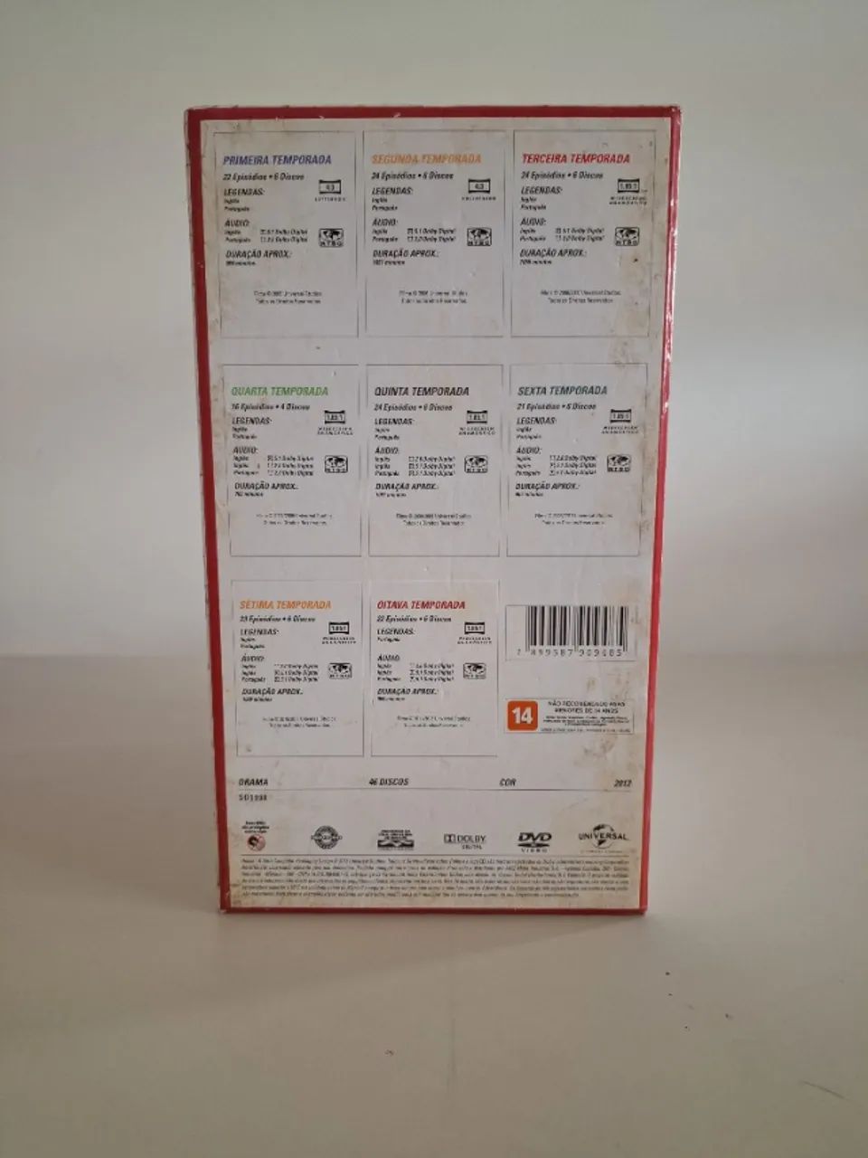 BOX DVD House Temporadas 1 a 8 - Foto 4